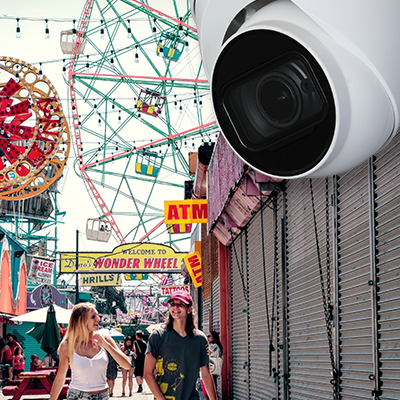 Surveillance Solutions for Amusement Parks