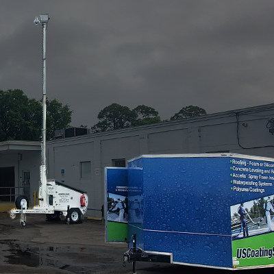 Surveillance Trailers for Roofing Contractors