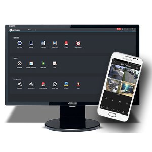 Multi Site Remote Monitoring with Optiview CCTV