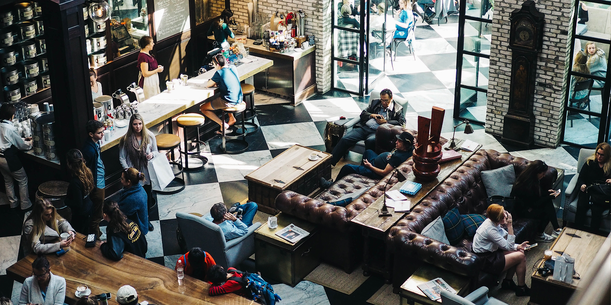 IP Security Camera with People Counting and Crowd Density for Retail or Restaurants