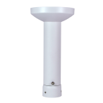 Ceiling or Pendent style bracket for IP / Network and HD-over-Coax PTZ cameras