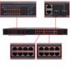 16 Port POE Switch with 10/100Base-TX