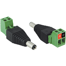 2.1mm power connector adapter (female)