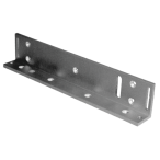 L Bracket for 600 pound (lb) magnetic lock for access control.