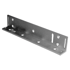 L Bracket for 600 pound (lb) magnetic lock for access control.