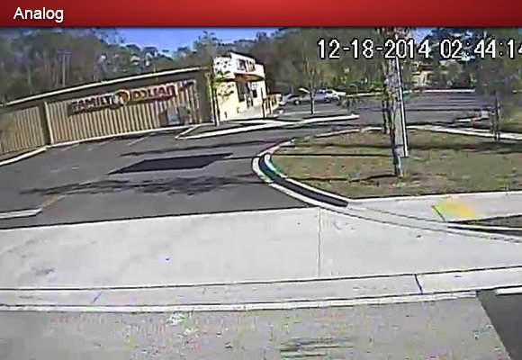 Compare Analog to HDCVI - 700TVL Family Dollar Store