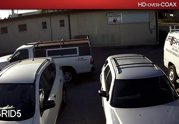 Compare Analog to HDCVI - 1080P Store Front