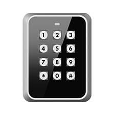 Vandalproof Proximity Reader and Keypad