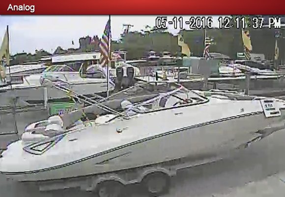 Compare Analog to HDCVI - 700TVL Boat