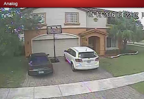 Compare Analog to HDCVI - 700TVL Residential Example 1