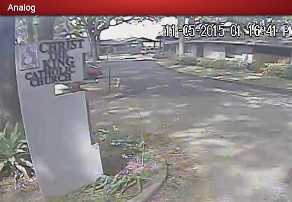 Compare Analog to HDCVI - 700TVL Church