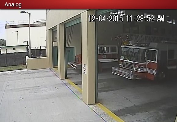 Compare Analog to HDCVI - 700TVL Fire Department