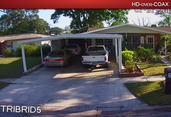 Compare Analog to HDCVI - 1080P Residential Example 4