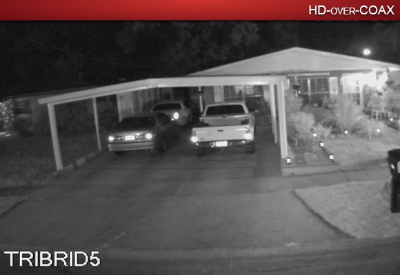 Compare Analog to HDCVI - 1080P Residential Example 4