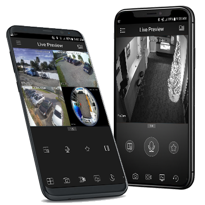 View Optiview security cameras from anywhere with Optiview Mobile Apps