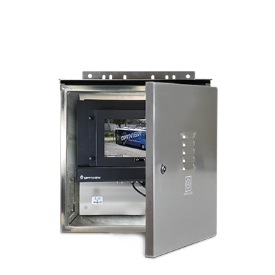 Weatherproof surveillance DVRs and NVRs for modular or remote site surveillance systems