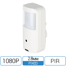 2.8mm Motion Detect Camera with PIR