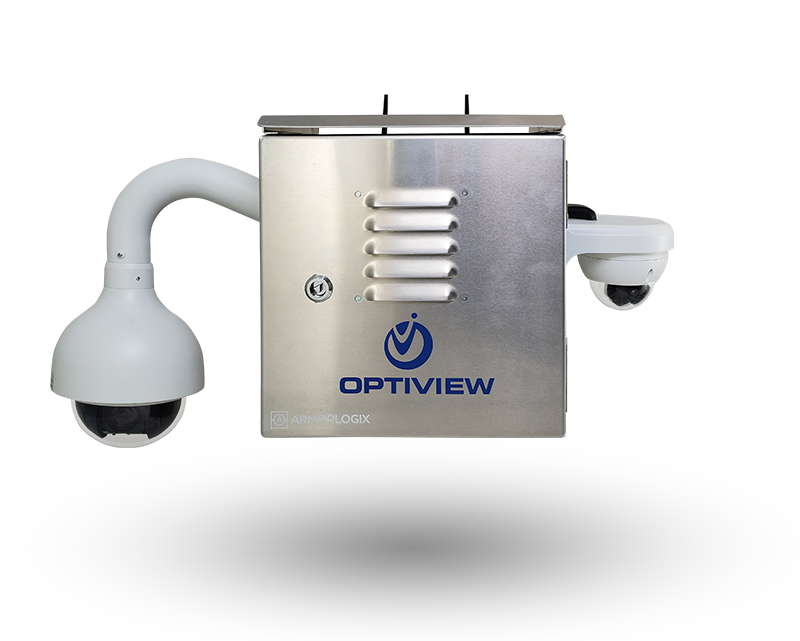 Weatherproof Surveillance mounted