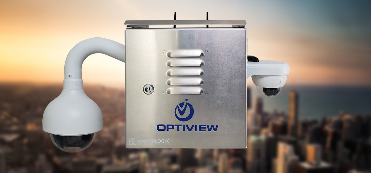 Optiview Weatherproof Construction Site Surveillance Solution