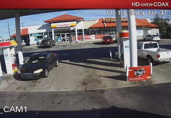 1080P HDCVI Example - Gas Station