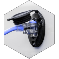 Optiview AL550 HEX INFINITY SHORE POWEER