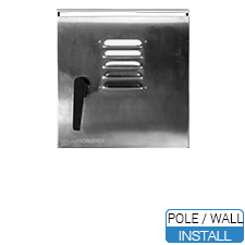 Industrial Weatherproof 4 Port PoE switch inside Weatherproof Enclosure