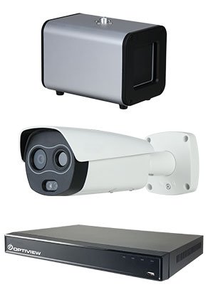 Human Temperature Detection System for High Volume Scenarios