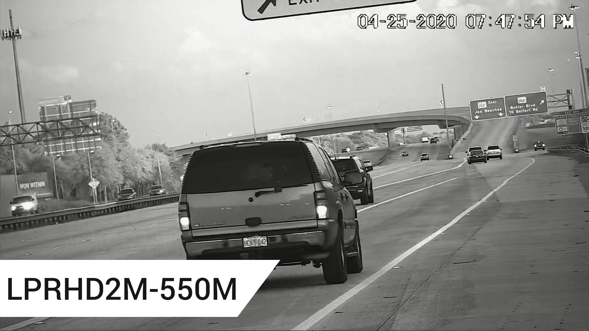 LPRHD2M-550M HD-over-Coax LPR Camera Snapshot