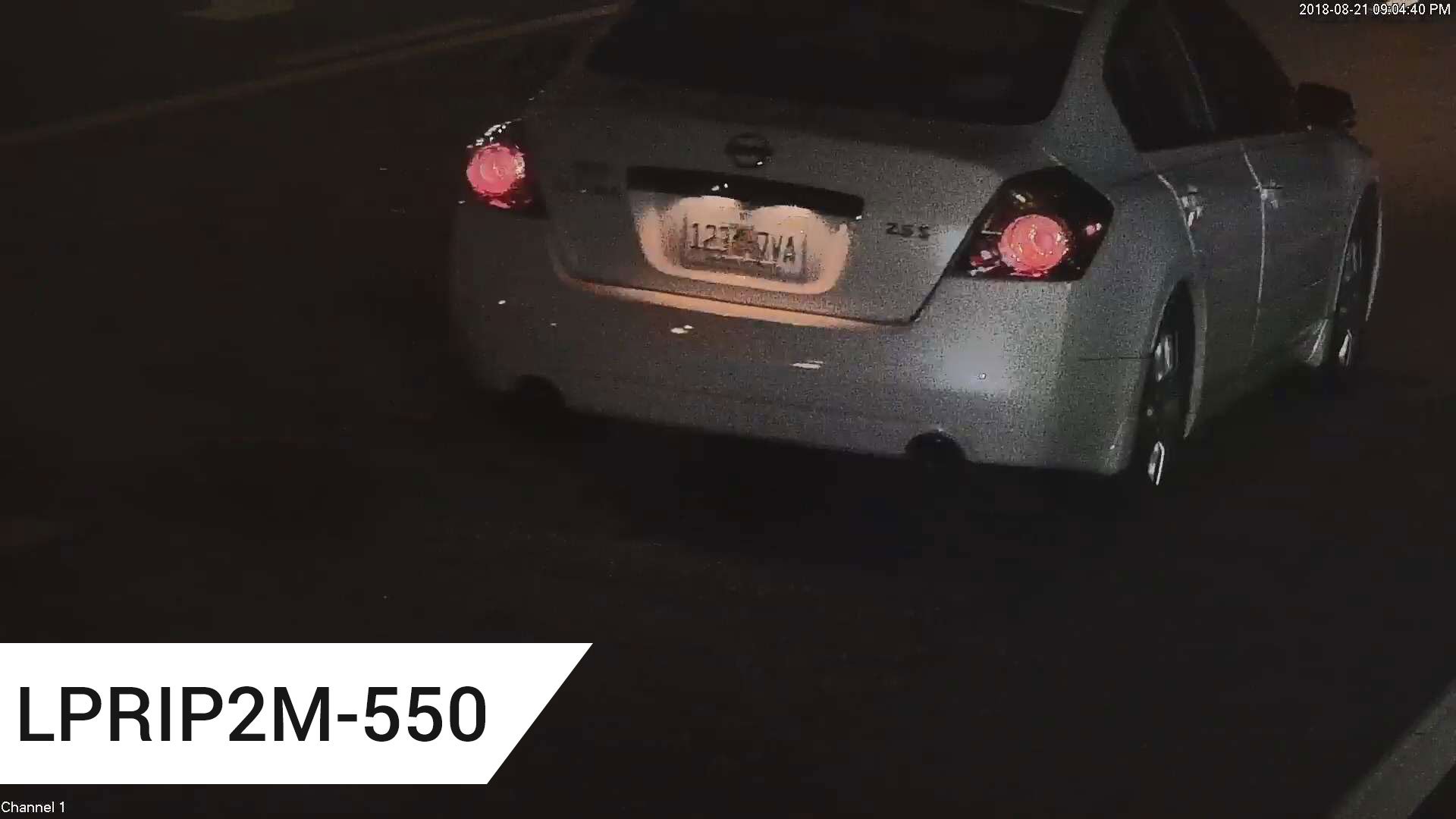 LPRIP2M-550 - IP LPR camera with white light snapshot