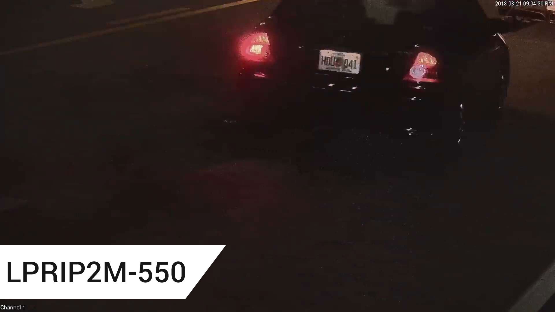 LPRIP2M-550 - IP LPR camera with white light snapshot