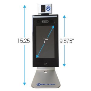 Human Temperature Detection Desktop Kiosk Solution
