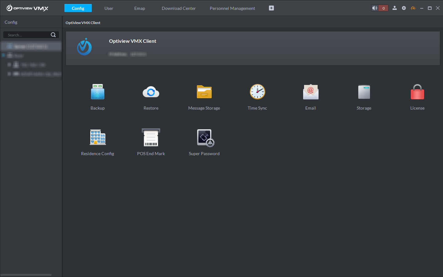 Optiview VMX - Client Config