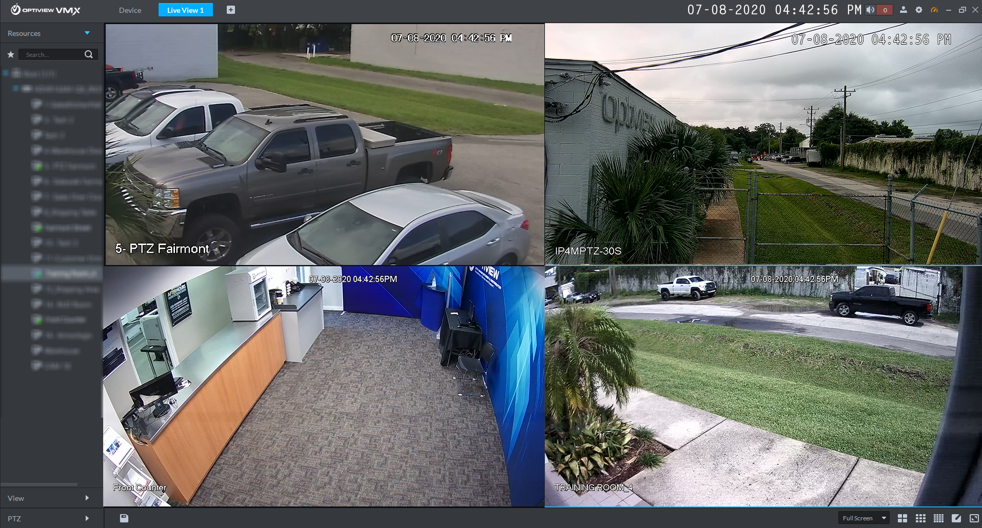 Optiview VMX - Live View