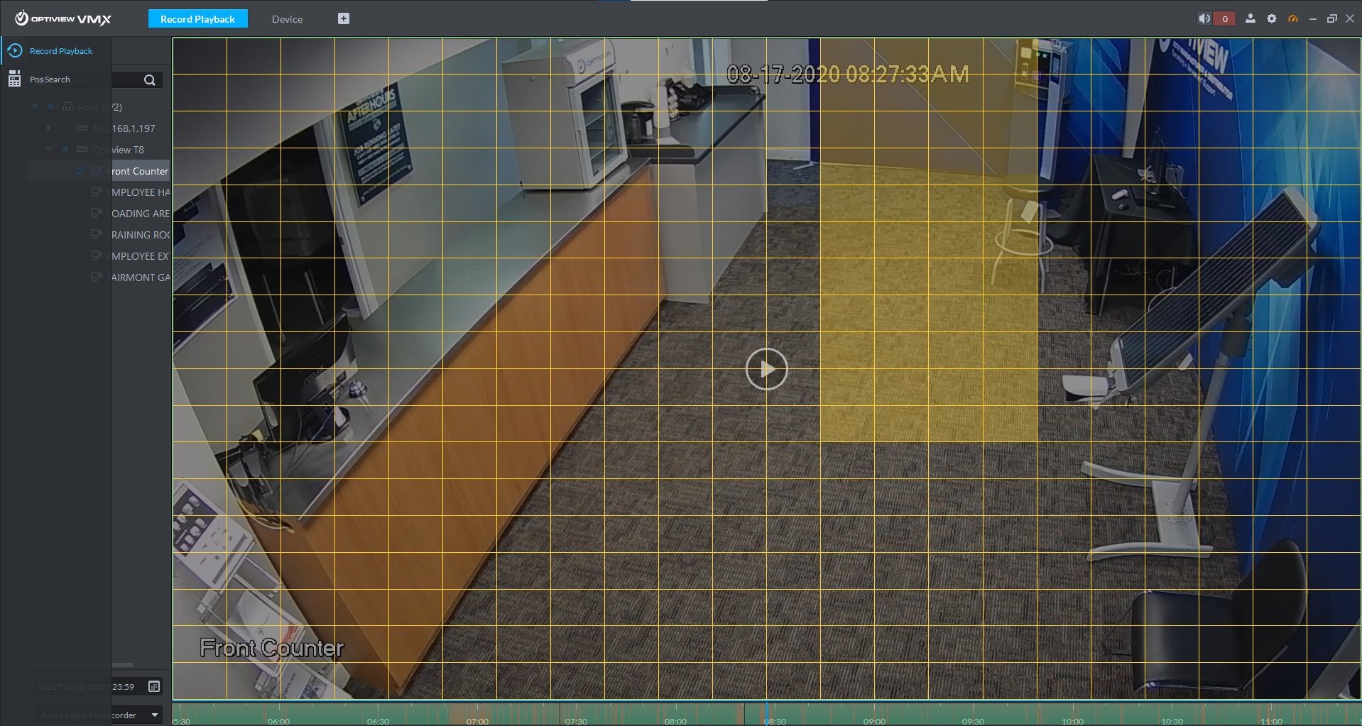 Optiview VMX - Smart Search Example 1