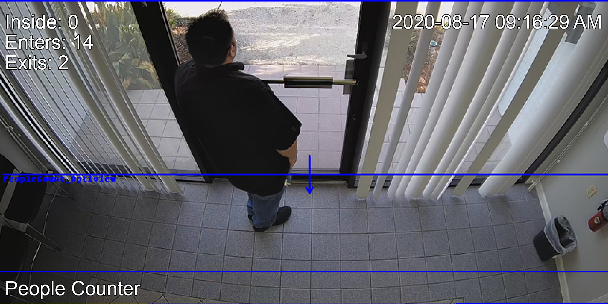 Infinity Scroll - People Counting