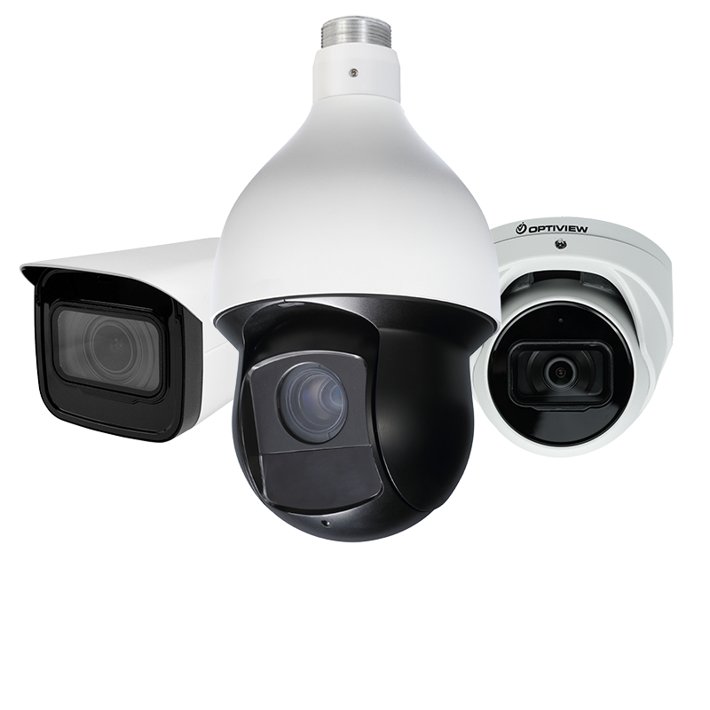 2MP / 1080P to 4K Network Video Surveillance Cameras