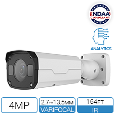 4 MP NDAA Compliant IP Bullet Camera