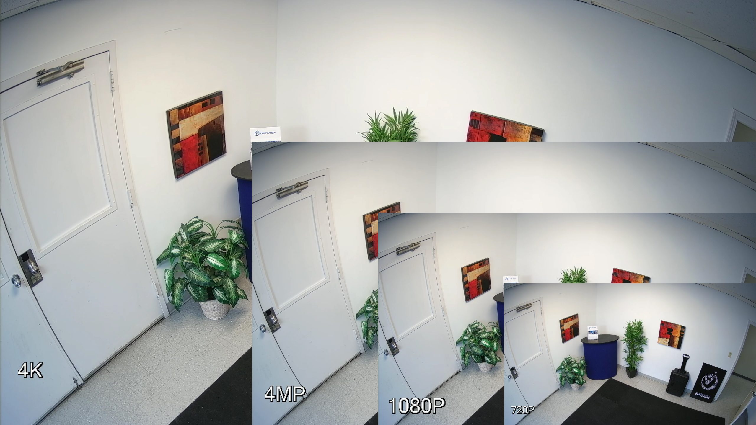 4K video resolution compared to 1080P