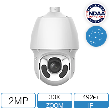2MP 33X PTZ with Advanced Starlight Lighthunter IR