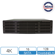 128 channel NDAA compliant NVR