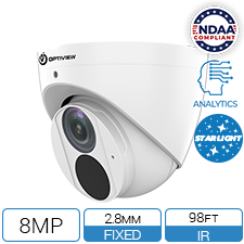 Starlight / Lighthunter 8MP turret camera - NDAA compliant