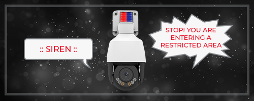 Active Deterrence Cameras with Audio