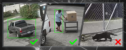 Intelligent Motion Detection Active Deterrence Cameras