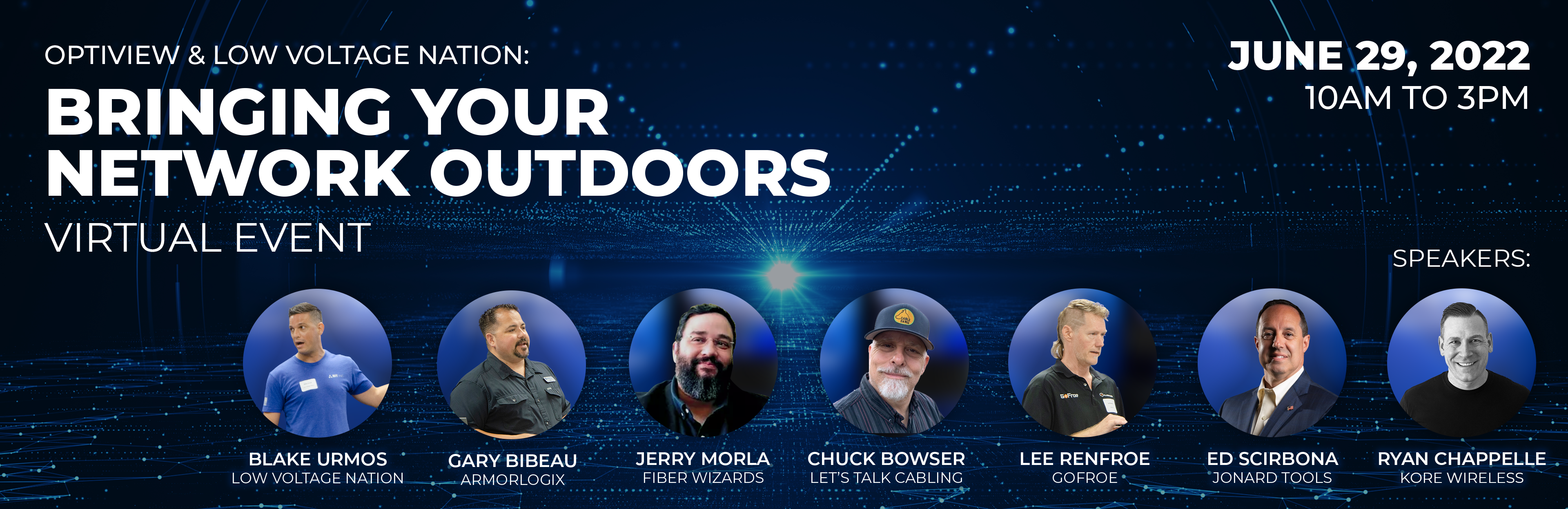 Virtual Event - Bringing Your Network Outdoors