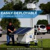 Optiview AL550 Solar Cart Easily Deploy