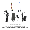 HDVR164K-Q2-NCV Product Image 800x800 Included Parts SATA Cable, Screws & More