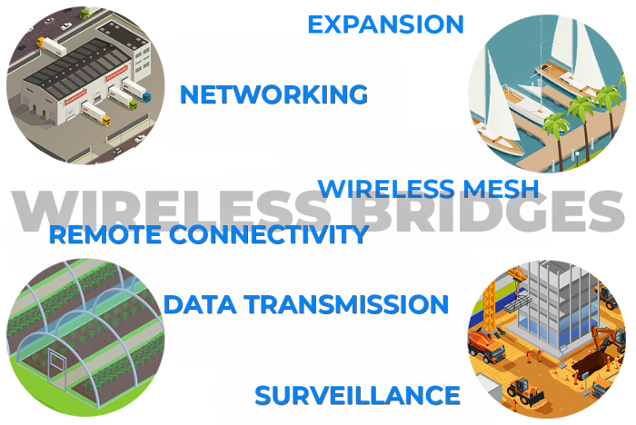 Wireless Bridges - Word Cloud