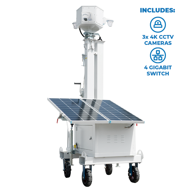 AL600-EDGE3F-4K- Solar Powered Mobile Surveillance Cart with 3x 4K Cameras 800x800