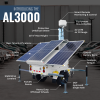 AL3000 Mid-Size Solar Powered Cart with 1290 watt power and 12000AH Power