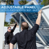 Optiview AL2000 Solar Trailer Adjustable Panel Height